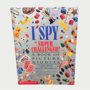 📚 I Spy Super Challenge A Book of Picture Riddles by Scholastic